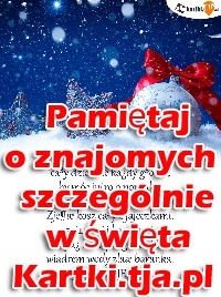 E-kartki na święta - tja.pl